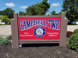 Campbell Township Sign